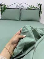 SARRA HOME ÇİFT KİŞİLİK %100 PAMUK LASTİKLİ ÇARŞAF SETİ
