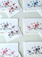 50X90 SARRA 6'LI 3D KADİFE HAVLU - FULYA